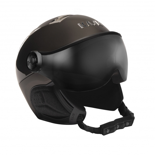 Snowboard Visor Helmet - Kask PIUMA R Chrome | Snowboard 